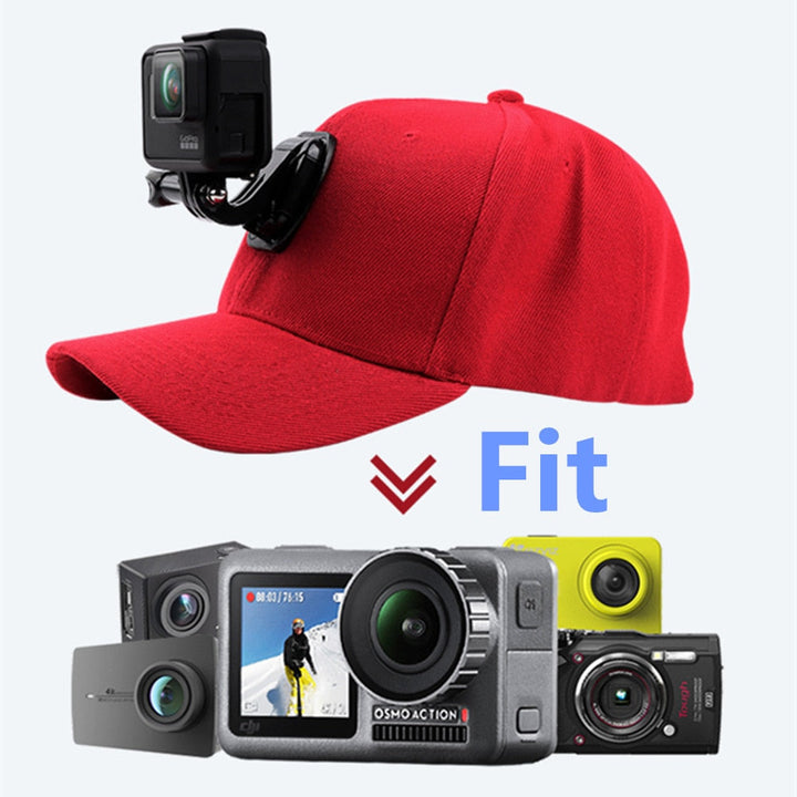 Justerbar Action Camera Hatt | Skanto
