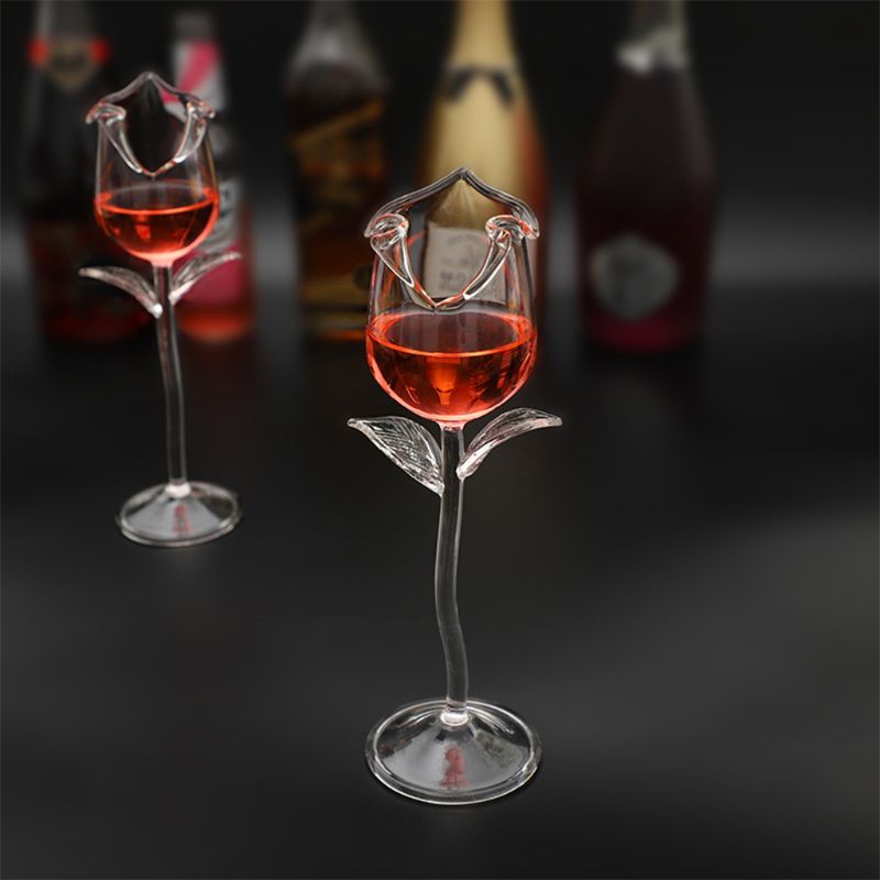 Fancy rosévinglass