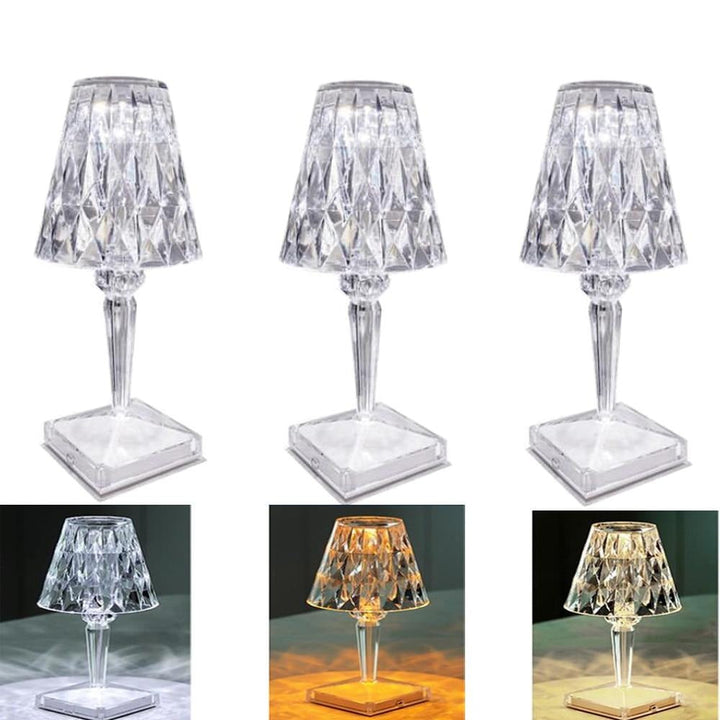 Diamond Akryl Bordlampe | Skanto
