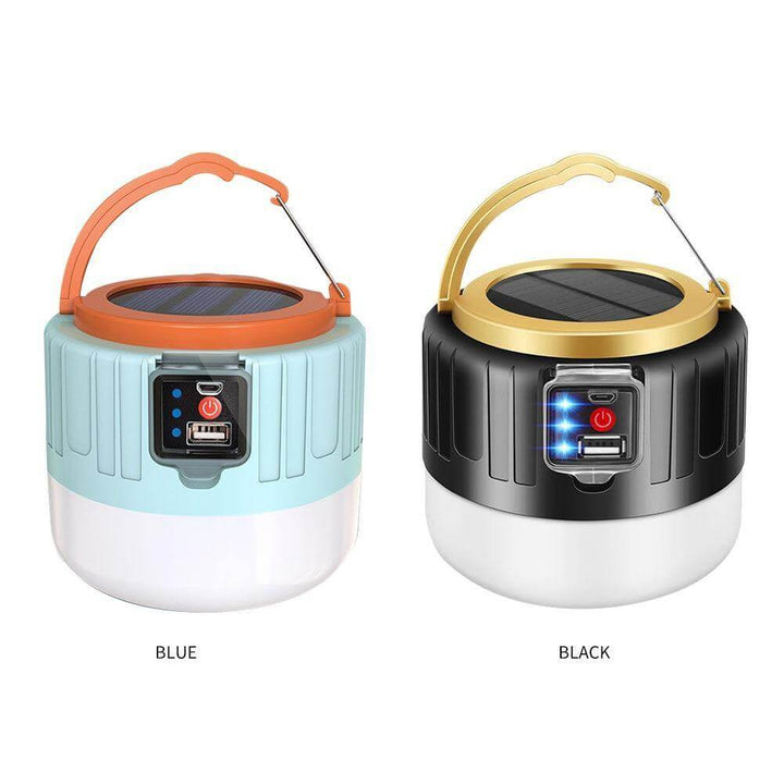 Utendørs vanntett solcelledrevet camping LED-lampe | Skanto