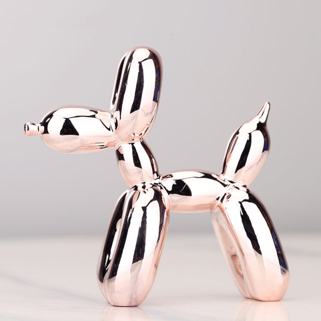 Nordic Resin Balloon Dog Figurer | Skanto