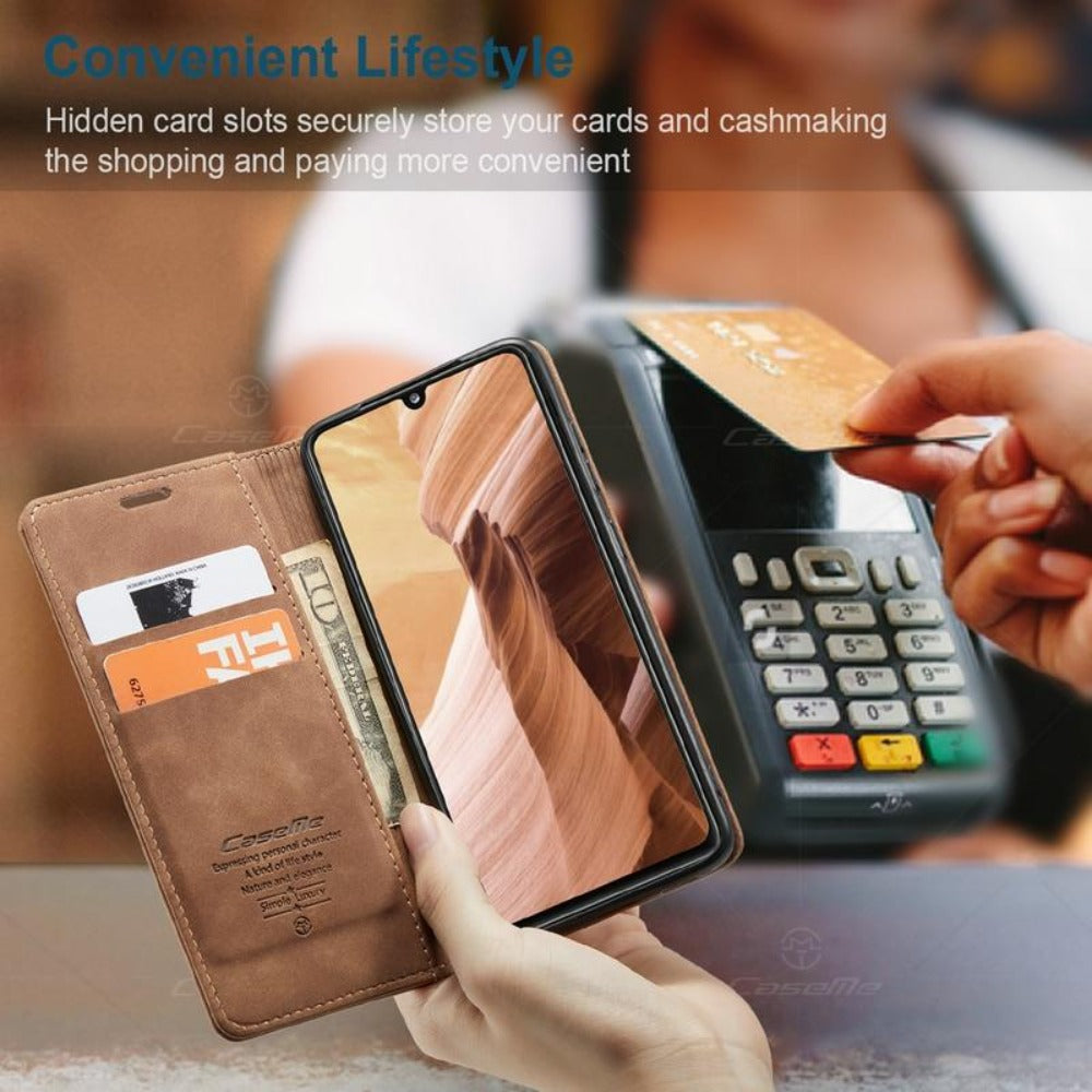 Skanto | Magnetisk Flip Wallet-deksel for iPhone