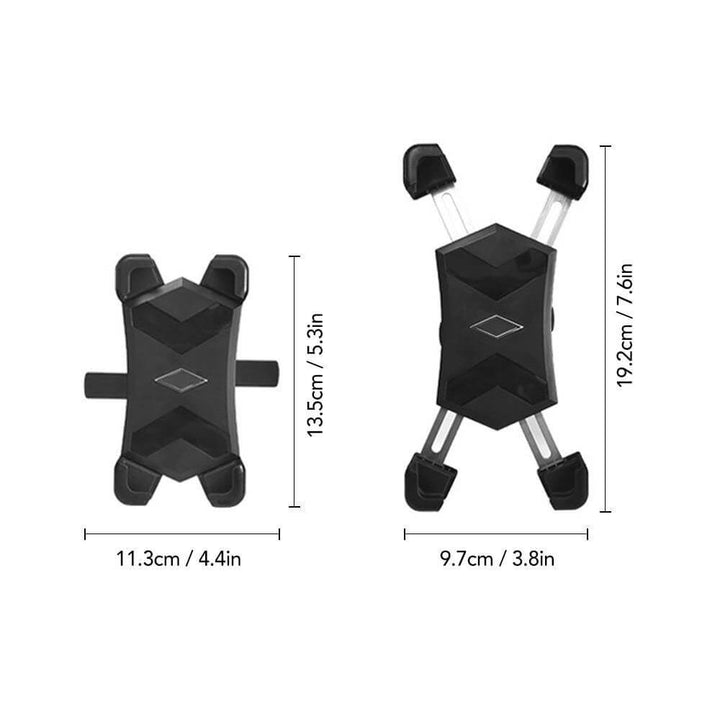 Justerbar 360 Automatisk Sykkel Telefonholder | Skanto