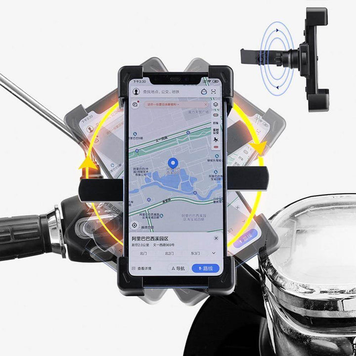 Justerbar 360 Automatisk Sykkel Telefonholder | Skanto