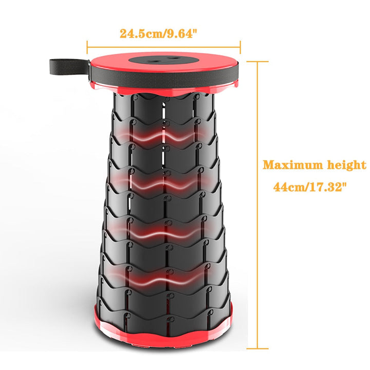 Foldbar sammenleggbar reise- og turstol | Skanto