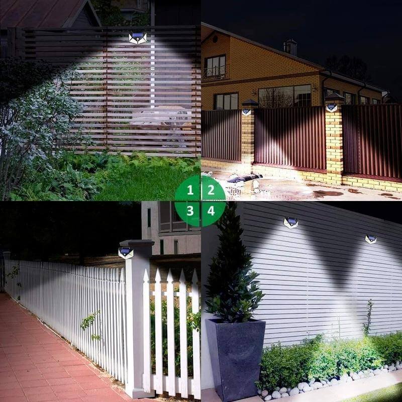 LED Utendørs Sollys Vegglampe | Skanto