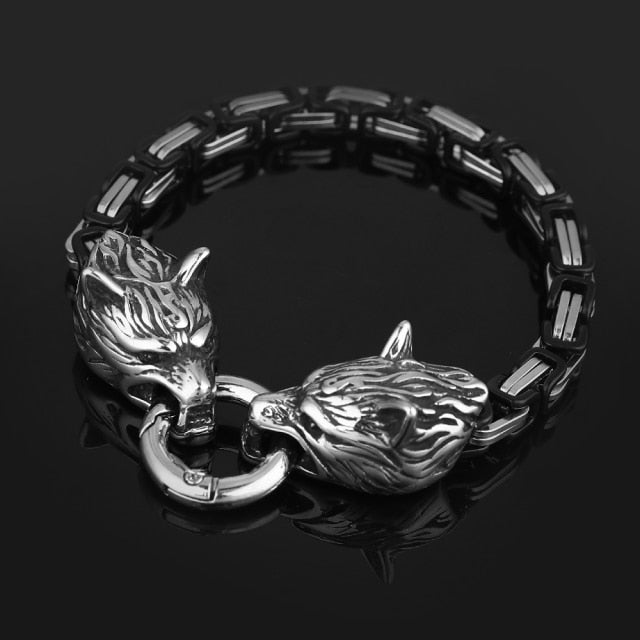 Skanto | Nordic Vikings Ulv Menn Armbånd