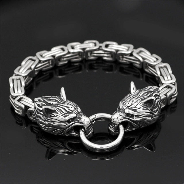 Skanto | Nordic Vikings Ulv Menn Armbånd