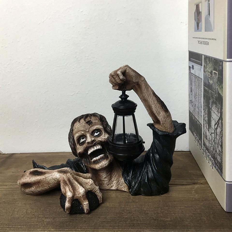 Zombie Statue Halloween Dekorasjon | Skanto
