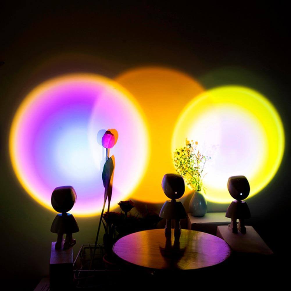 Skanto | Atmosfærisk Solnedgang Robot Lampe LED