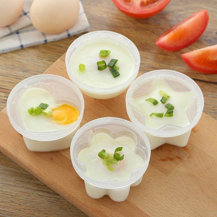 Skanto | 4pcs Silikon Dampkokkeg Egg Cooker