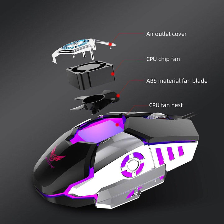 Skanto | Kjøling USB Vifte Gaming Mus