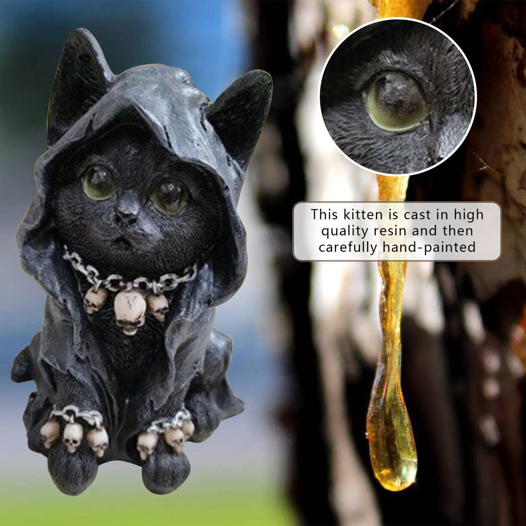 Resin Skantoack Katt Statue Dekor | Skanto