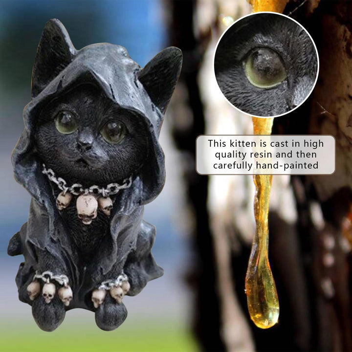 Resin Skantoack Katt Statue Dekor | Skanto