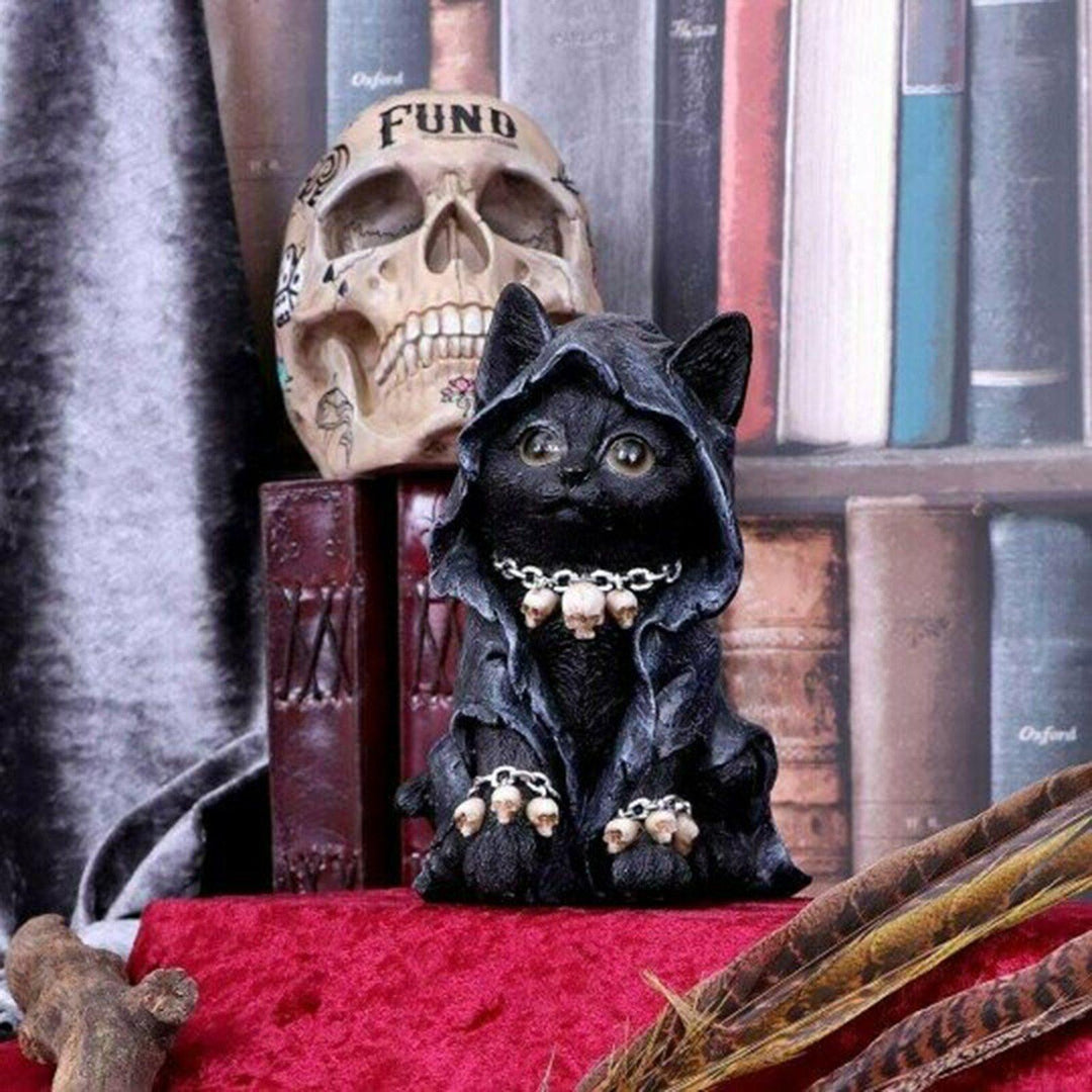 Resin Skantoack Katt Statue Dekor | Skanto