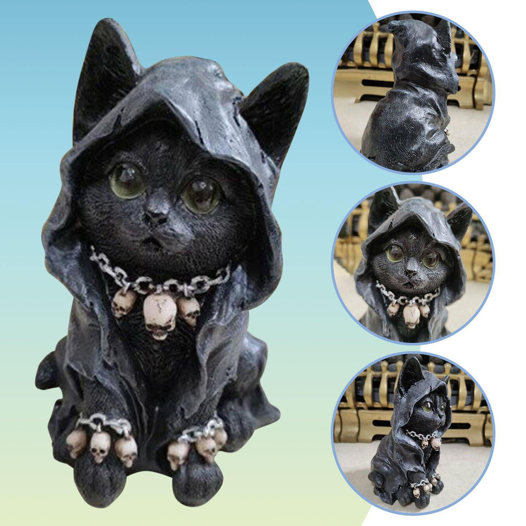 Resin Skantoack Katt Statue Dekor | Skanto