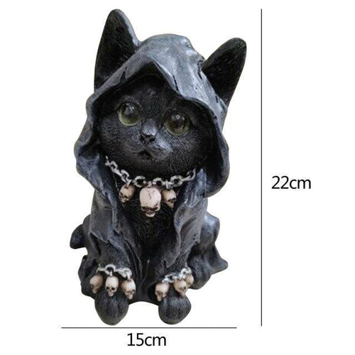 Resin Skantoack Katt Statue Dekor | Skanto