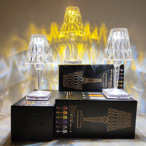 Diamond Akryl Bordlampe | Skanto