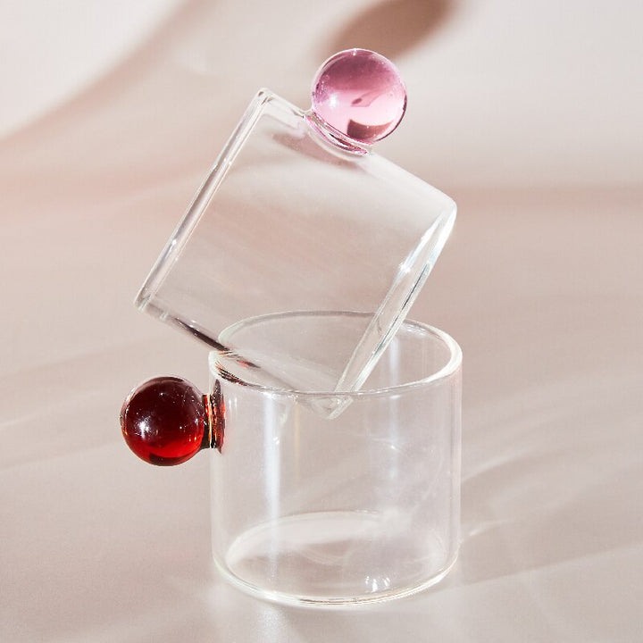 Globe Håndtak Glass Espresso Kopp | Skanto