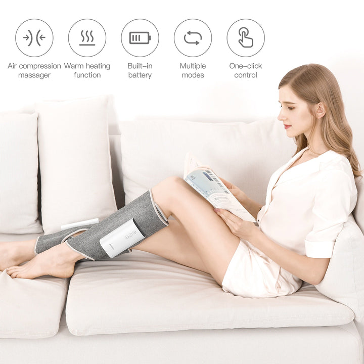 Skanto | Air Wave Trådløs Beinemassasje