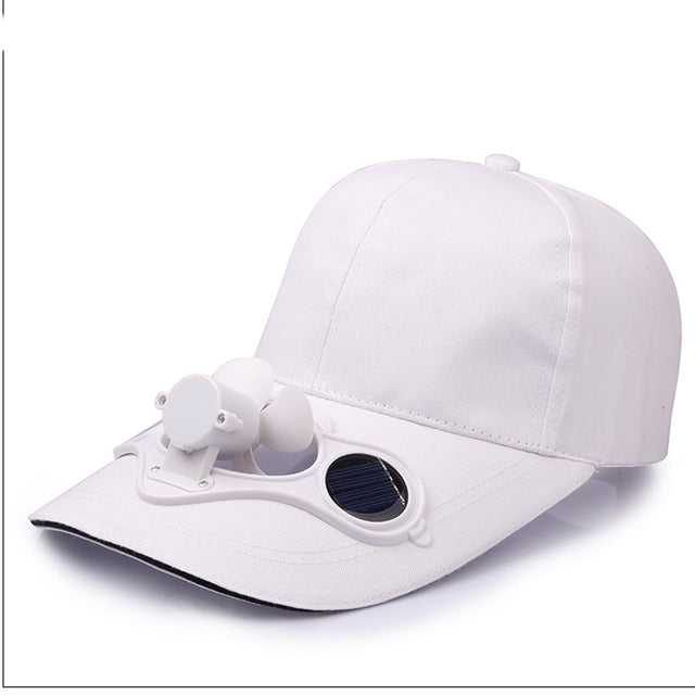 Solar Fan Sommer Utendørs Baseball Caps | Skanto