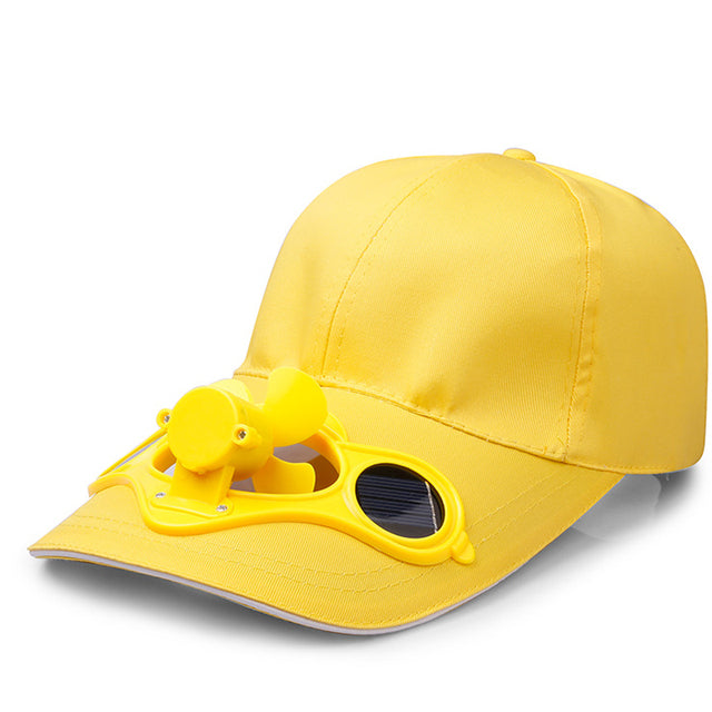 Solar Fan Sommer Utendørs Baseball Caps | Skanto