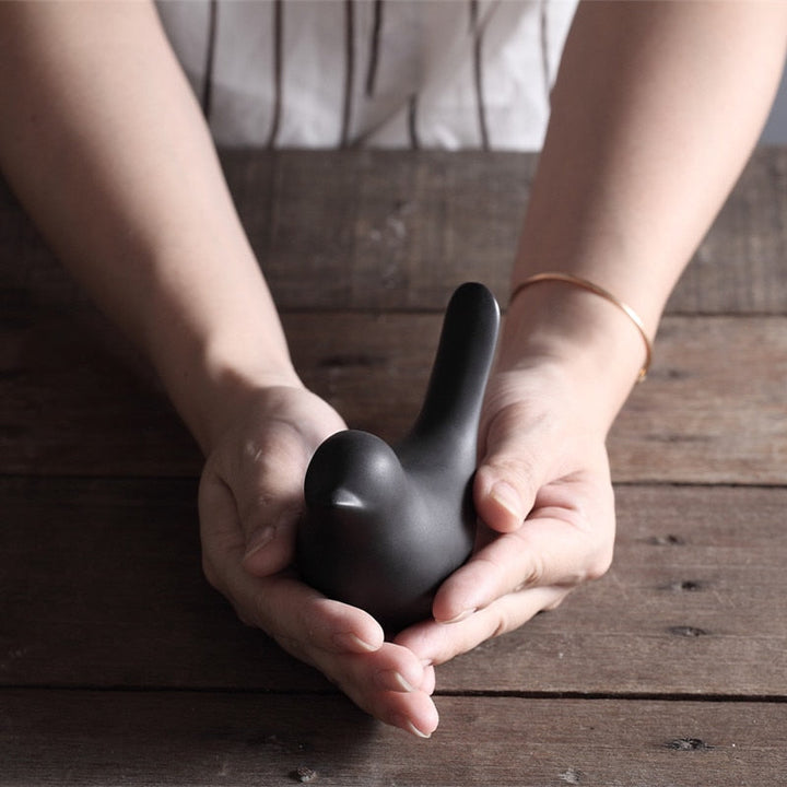 Nordic Creative Ceramic Bird Figurines | Skanto