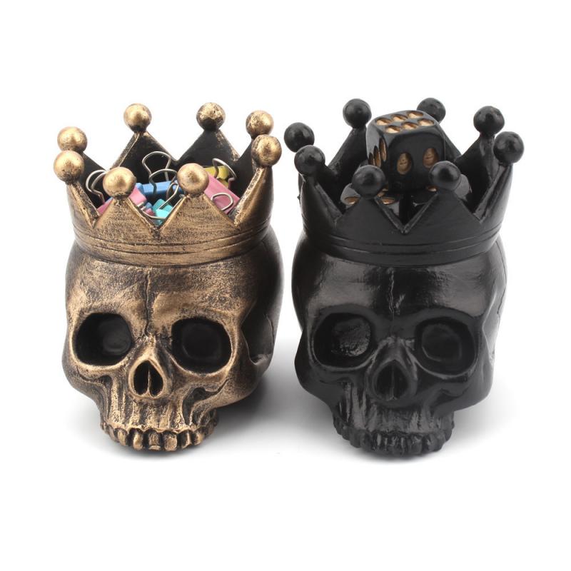 Mini Skull Head Candle Holder Mold | Skanto