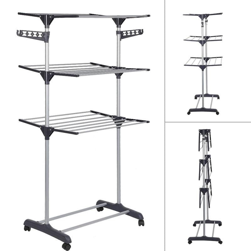 FoldaSkantoe Multi-Layer Klestativ Henger Rack | Skanto