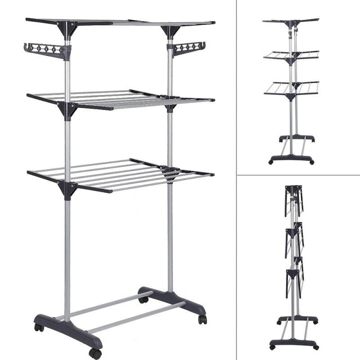 FoldaSkantoe Multi-Layer Klestativ Henger Rack | Skanto