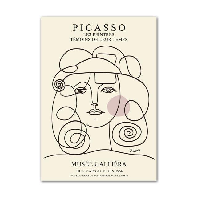 Skanto | Henri Matisse Picasso Abstrakt Lerret