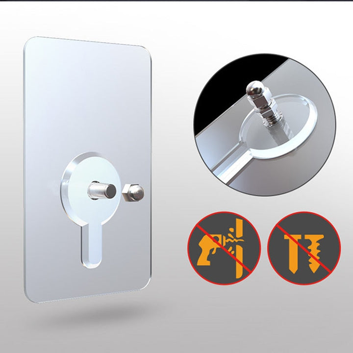 Skanto | 10 stk tungduty punch-frie transparente klistre kroker