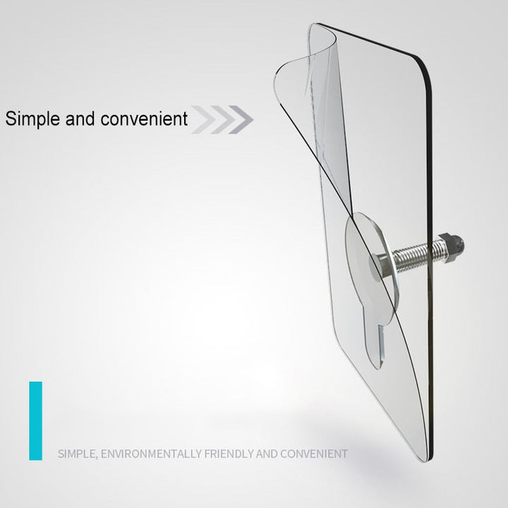 Skanto | 10 stk tungduty punch-frie transparente klistre kroker