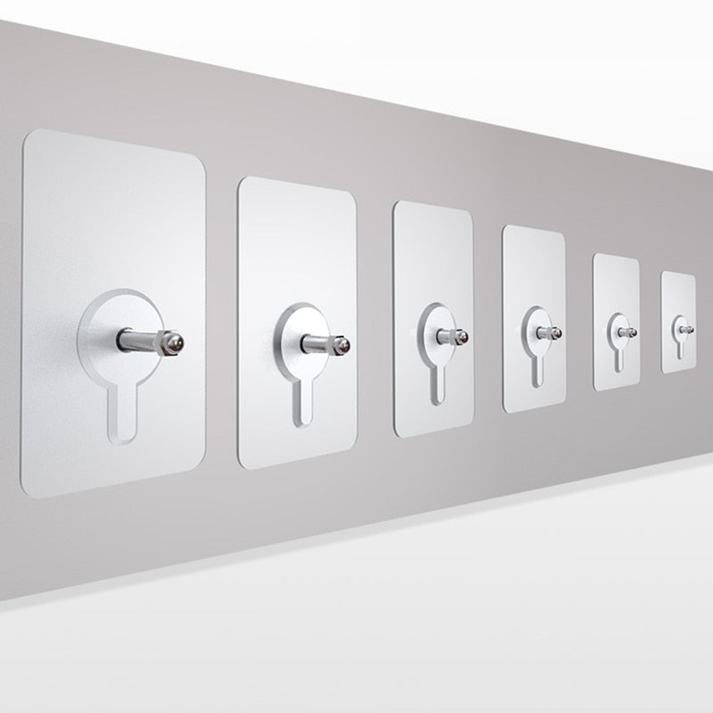 Skanto | 10 stk tungduty punch-frie transparente klistre kroker