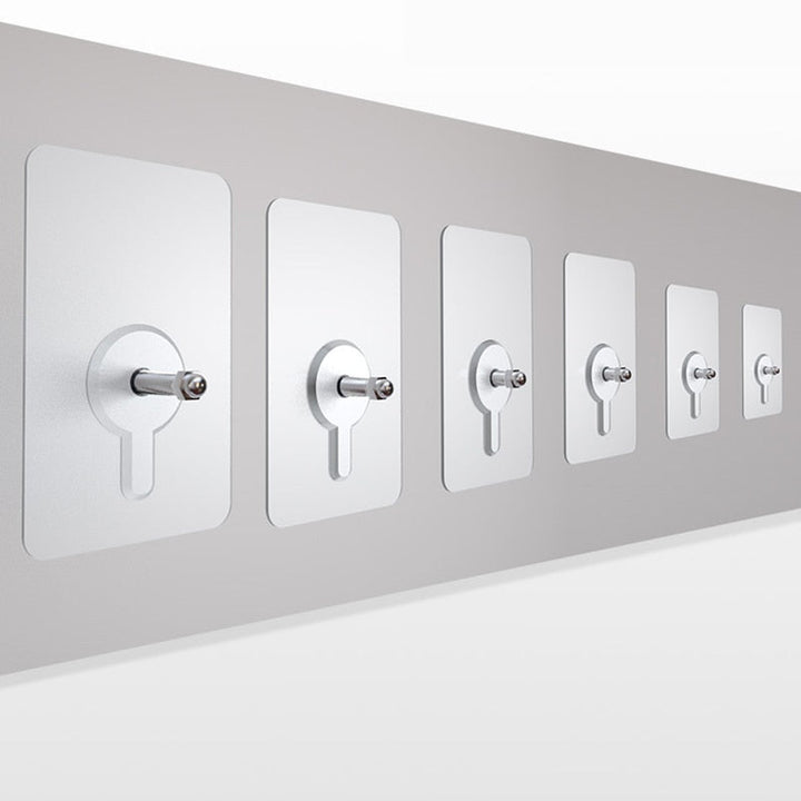 Skanto | 10 stk tungduty punch-frie transparente klistre kroker