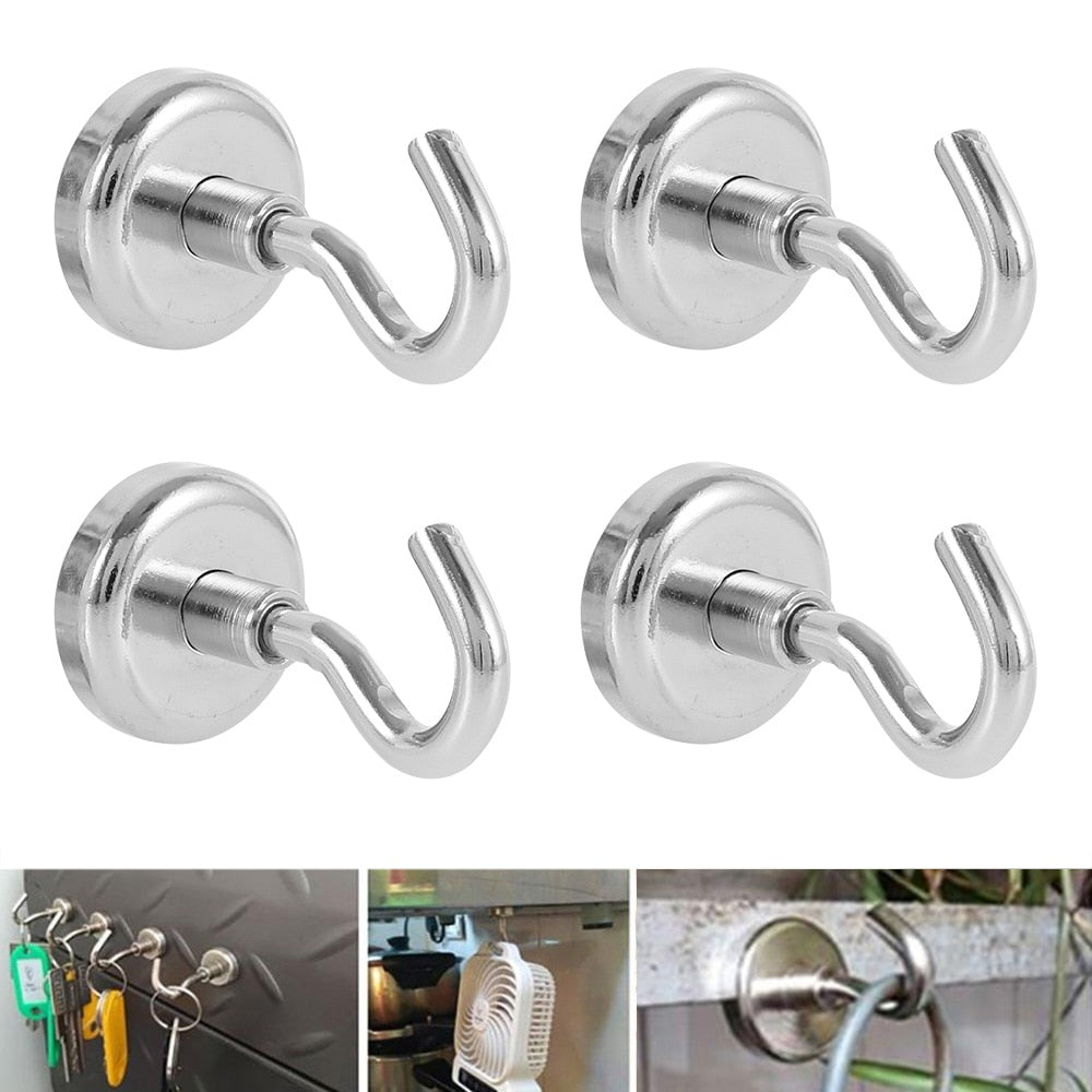 4Pcs Sterke Magnetiske Kroker | Skanto