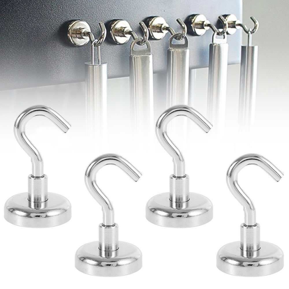 4Pcs Sterke Magnetiske Kroker | Skanto