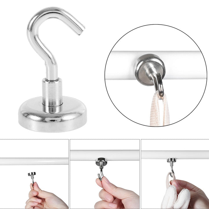 4Pcs Sterke Magnetiske Kroker | Skanto