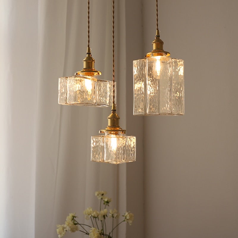 Whitley – Vintage glass pendellamper