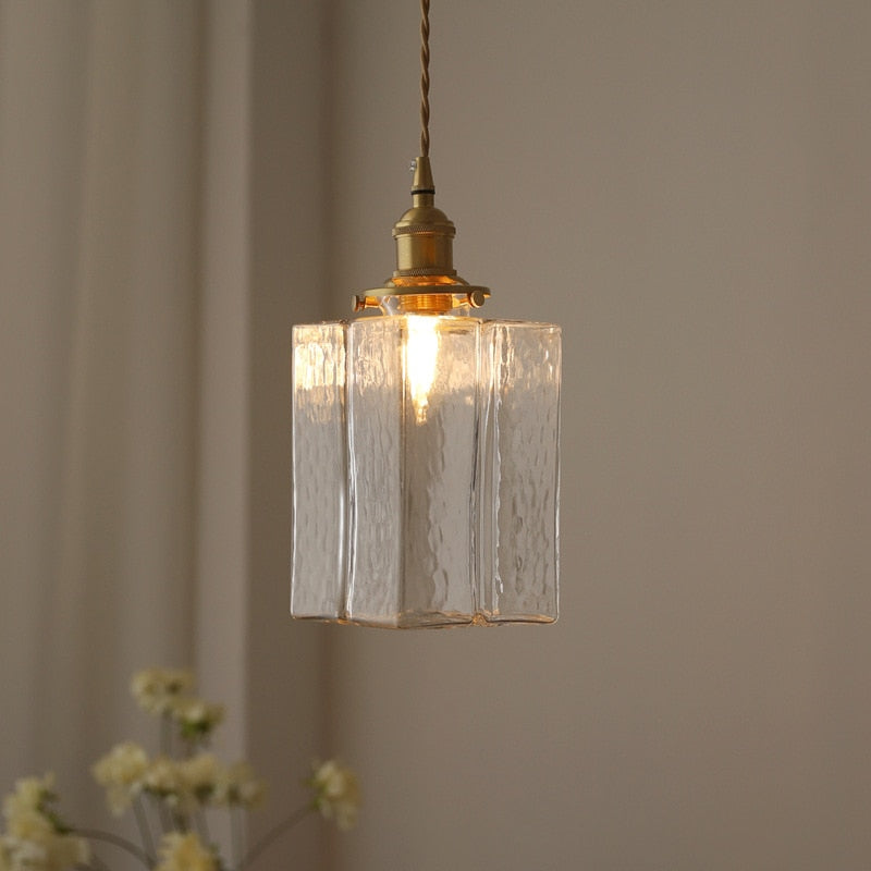 Whitley – Vintage glass pendellamper