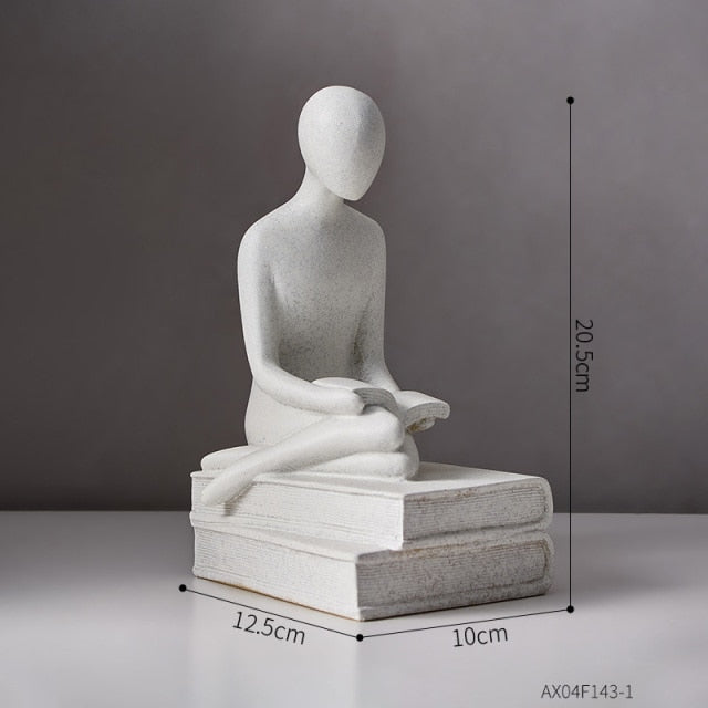 Nordic Abstract Thinker Harpiks Statue Skulptur | Skanto