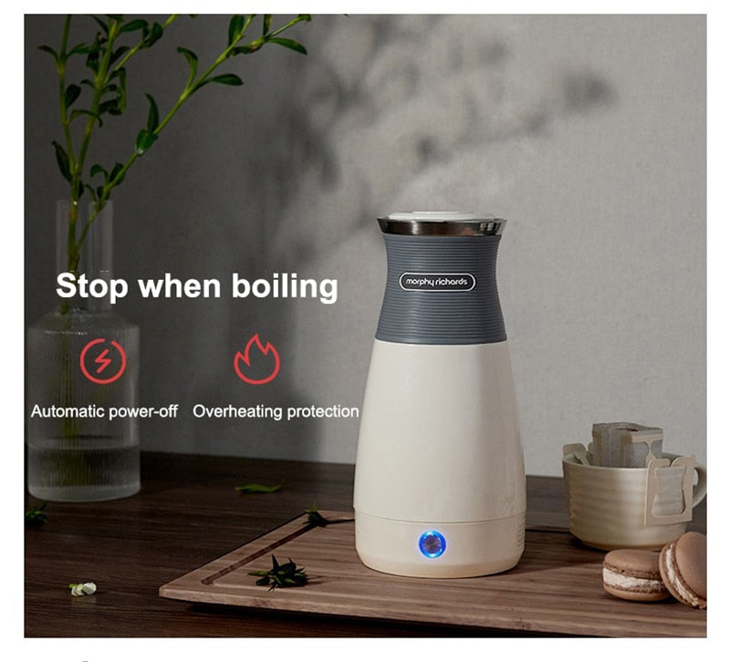 Elegant Portable Electric Travel Kettle | Skanto