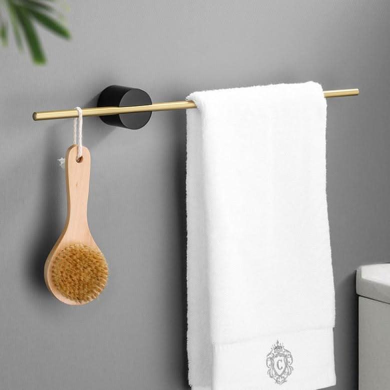 Skanto | Moderne Frittstående Metall Håndklehylle – LuxeHang