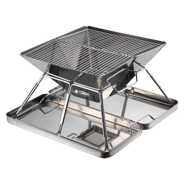 Brettbart Bærbar Mini Reise Camping Grill | Skanto