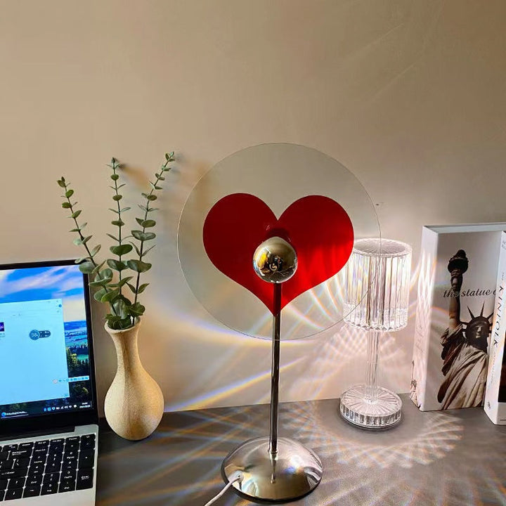 Hjerteformet atmosfære LED-lampe | Skanto