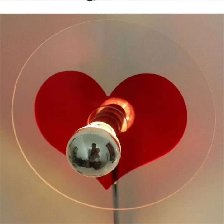 Hjerteformet atmosfære LED-lampe | Skanto