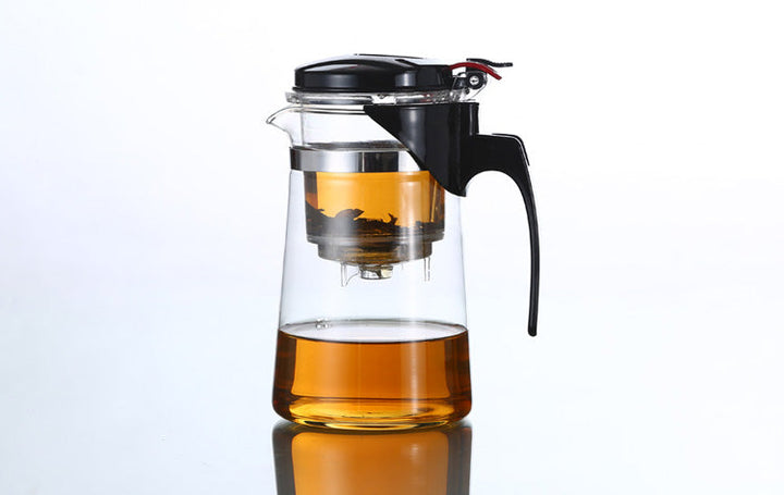 Glass Tee Utgiftsbeskyttet Infuser Kanne