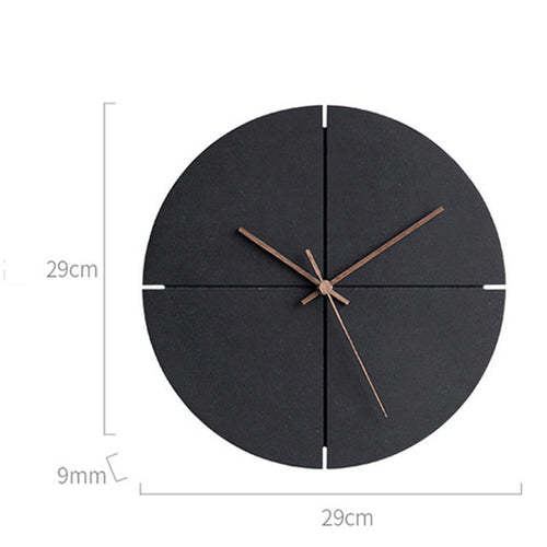 Skanto | Elegant Nordisk Minimalistisk Treveggklokke