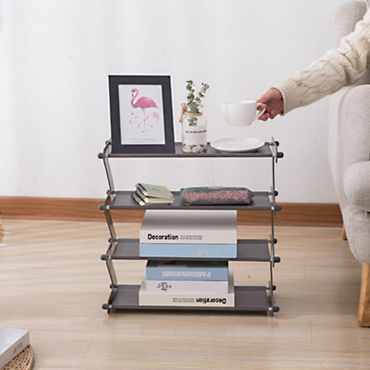 Skanto | Minimal Z Justerbar Skrivebord Organizer og Skohylle
