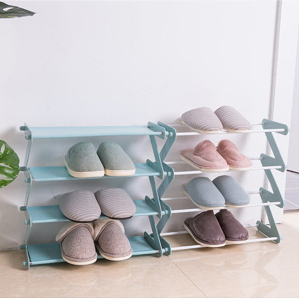Skanto | Minimal Z Justerbar Skrivebord Organizer og Skohylle